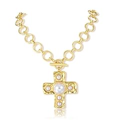 Gold-Pearl Inlaid Cross