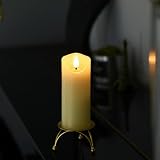 Koelaa Świeca ładowalna, świece USB, świeca LED, świeca do świecznika, świeca bezpłomieniowa, świeca zdalnie sterowana, świece z timerem, świeca do kominka, świąteczna dekoracyjna - 5,3 x 18 cm
