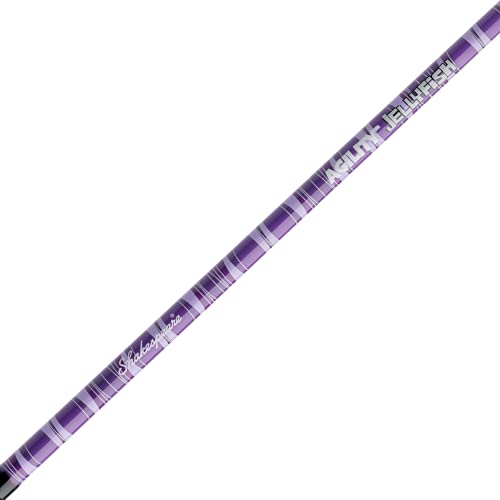Shakespeare Jellyfish Spincast Reel and Fishing Rod Combo,Purple, 5\'6\" - Medium - 2pc