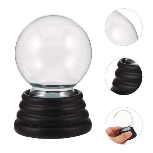 Kit de bolas de nieve navideñas Alipis con base para manualiones de casa 8