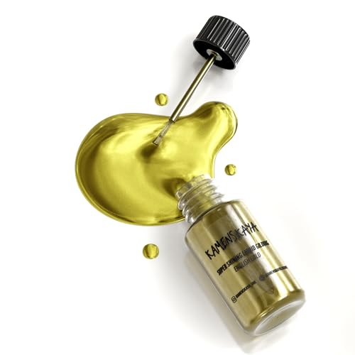 KAMENSKAYA Liquid Gold Leaf Paint - Alcohol Based Fast Drying English Gold Liquid Leaf, 0.68 fl oz (20 ml)