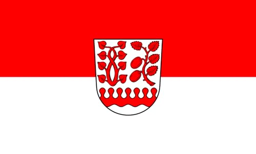 Drapeau paysage Wonfurt de 90x150cm aux finitions soignées et grand format de 1.35m² - 2