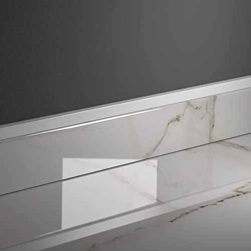 Canalina Passacavi 15x10 mm in plastica bianca con...