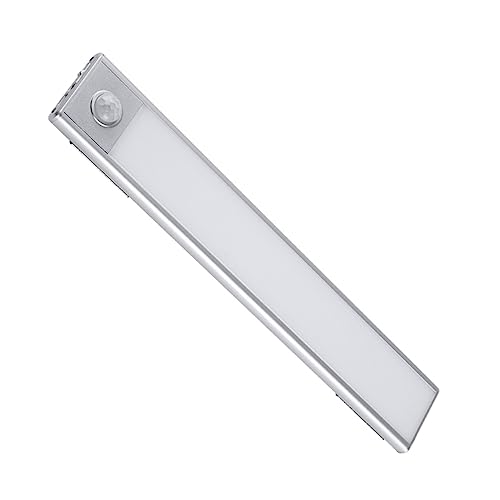 BESTonZON Lampada Da Parete A Striscia Led Ricaricabile Con Sensore Di Luce Frontale A Specchio Per Bagno Mobiletto Del Bagno Cucina