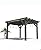 GAOMON 10 X 12 FT Wood Pergola, Solid Structure, Retractable Shade Canopy, Outdoor Wooden Pergola for Patio, Backyard, Deck, Garden