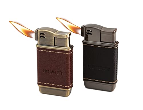 Encendedor Soft Flame de Cuero Pequeño Recargable miniatura 1