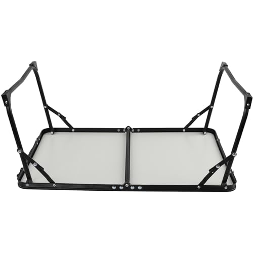 Table de camping compacte d'extérieur légère avec plateau pliant haute résistance - 7