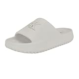 Calvin Klein Women's Nanzey Sandal, White 140, 8
