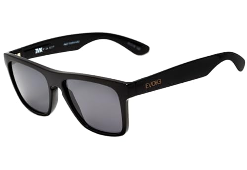 EVOKE ÓCULOS DE SOL 24 AC11 56 PRETO UV PROTEGIDA MODERNO UNISSEX-ADULTOS