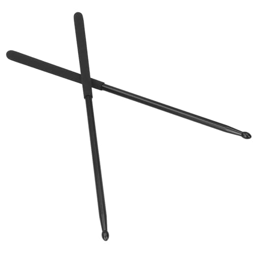 Baquetas Profesionales de Metal, Par de Baquetas de Aleación de Aluminio 5A para Redoblante y Bombo, Ligero, Ideal para Batería y Ensambles de Percusión miniatura 7
