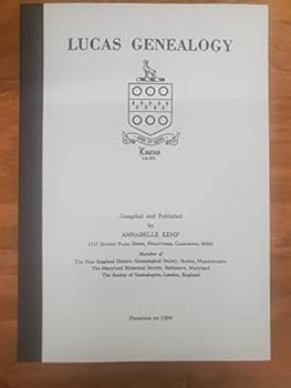 Paperback LUCAS GENEALOGY Book