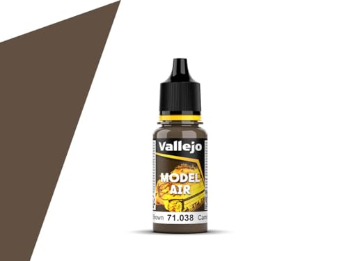 Vallejo Model Air 71038 Camouflage Medium Brown (17ml)