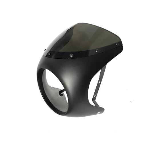 Pare-Brise Moto Cafe Racer 7 Pouces Idéal pour Vos Sorties et Road Trips