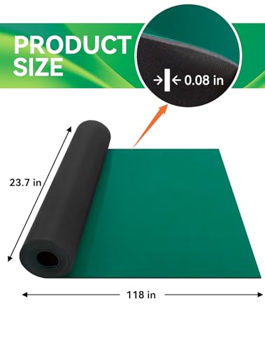 Image of ESD Soldering Mat Roll, 23.7 x 118 in Anti-Static Workbench Mat