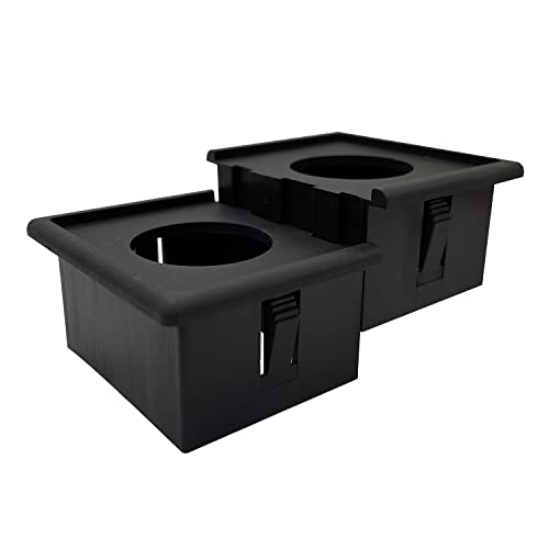 Image of 2 Hole Socket Panel USB Volt Meter Housing Holder for Car Boat Truck Charger Mounting