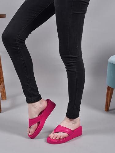 Image of Action Women's Platform Sandals| Slip-On Style with Ruched Strap| Heel Green