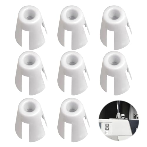 8 Piezas Soportes de Hilo en Bobina de Plástico miniatura 1
