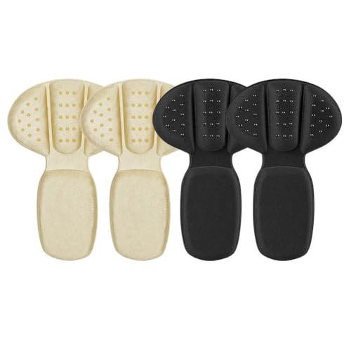 SHUNCHG 2 Pares Taloneras para Zapatos, Almohadillas para Talones para Reducir Talla, Almohadillas Antirozaduras para Zapatos, Protectores de Talón para Hombres y Mujeres