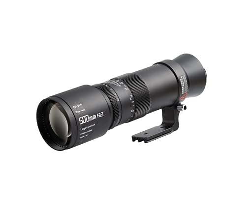 TTArtisan 500mm F6.3 ���^���{�f�B�]�������Y GFX�}�E���g�Ή� - �u���b�N�B