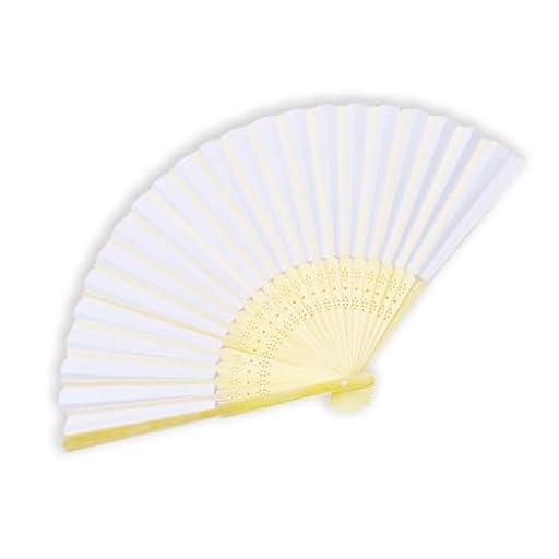 60 Abanicos de bambú plegables blancos personalizables y biodegradables | Ya disponible en tu tienda friki favorita! En mundofriki.es!
