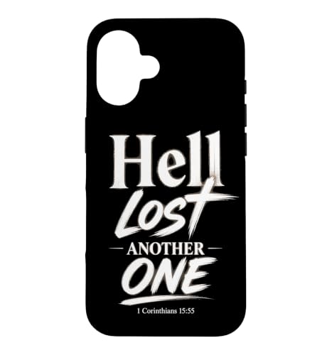 Hell Lost Another One - 1 Corinthians 15:55 Christian Faith �X�}�z�P�[�X iPhone 16 �p
