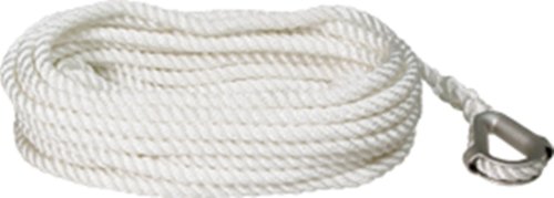 Corde nylon d'ancrage SeaSense torsadée 45,7m pour vos sorties de pêche et escales en mer