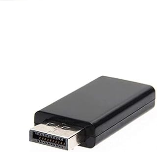 DisplayPort to HDMI Adapter for DisplayPort Enabled Desktops and Laptops to Connect to HDMI Displays Adapter, Compatible for Lenovo Dell HP and Other Brand (Renewed)