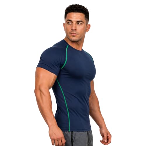 Image of WMX Men's Round Neck Regular Dry Fit Gym Sports T-Shirt