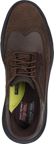 Skechers - Mens Garza - Rubio Slip On Shoes, Color Cocoa, Size: 11 M US2