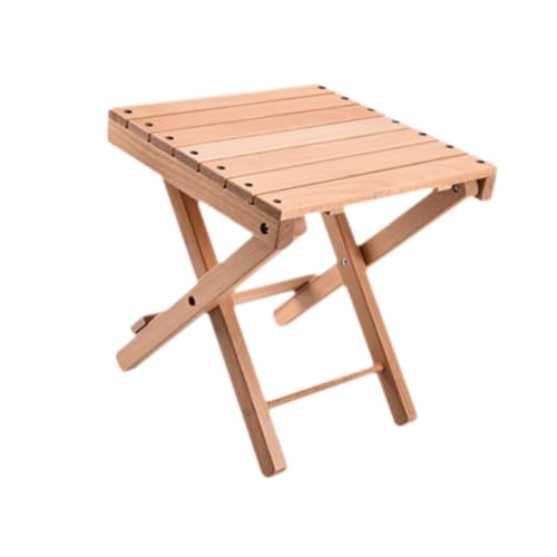 RNXRZANK Portable Folding Stool with X Design for Outdoor Activities and Relaxation, Shape A