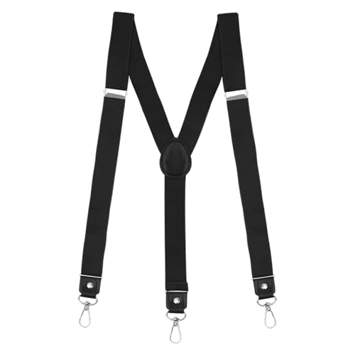 Tirantes Hombre,Mujer,Tirantes Para Pantalones,90Cm,3 Corchetes Fuertes Y Ajustables,Longitud Regulable,Perfectos Para Trajes,Bodas Y Trabajo,Ideales Para Profesionales Y Novios,Cómodos Y Elegantes