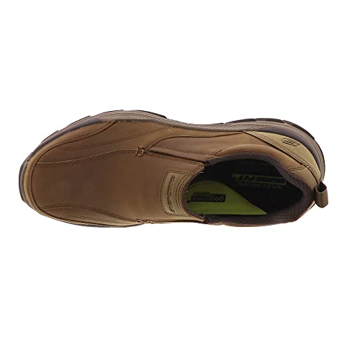 Skechers USA Men's Mens Respected - Lowry Goodyear Rubber Low Profile Bike Toe Slip on3