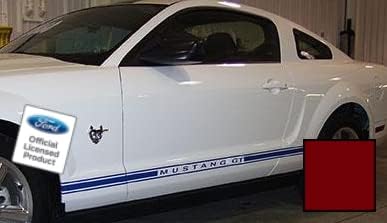 Miniatura 10 de Decal Mods Ford Mustang GT Rocker Panel Puerta Lateral Calcomanías Metálicas Plata - RU - CMS