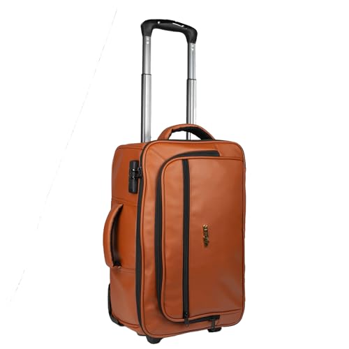 F Gear Marshal Chestnut Art Lthr 23L, Overnighter Laptop Pilot Trolley Case|Roller Case|Cabin Luggage|Business Trolley Bag|Cabin Overnighter|Fits 16.5" Laptop - Padded Sleeve|Carry Clothes & Documents (B0CWTT344B) Amazon Price History, Amazon Price Tracker
