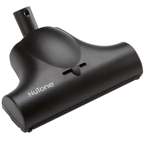 Drainvac CT350B Turbine Brush Specially Designed for Carpets and Rugs - Broan-NuTone Central Vacuum Accessory - Lightweight, Powerful Dirt Removal, Chevron Bristles, 360° Swivel Neck