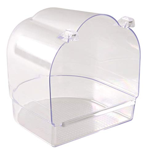 Trixie Baignoire couverte pour oiseaux Forme semi-circulaire - 14 × 15 × 15 cm
