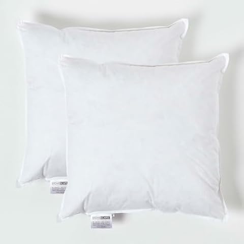 Coussin HOMESCAPES en Plumes de Canard Cover