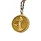 Collar de plata de ley 925 de 22 mm | Cadena de 45 cm | Colgante de la Dama de la Justicia: joya simbólica del poder femenino | Para abogada o para ella | Amuleto legal | Baño de oro | L_01623
