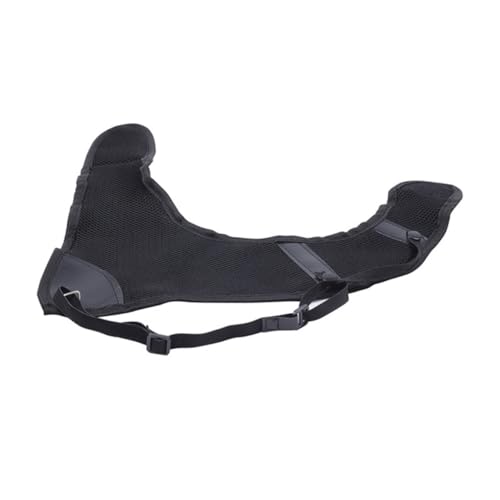 Parliky Protection Thoracique Portable Noire pour Tir à L'Arc Respirante et Ajustable Ceinture Élastique Équipement Professionnel Léger Adapté aux Sports de Plein Air