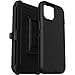 OtterBox iPhone 17e, iPhone 16e, iPhone 15, iPhone 14, and iPhone 13 Defender Series Case - Black, screenless, Rugged & Durable, with Port Protection, Includes Holster Clip Kickstand