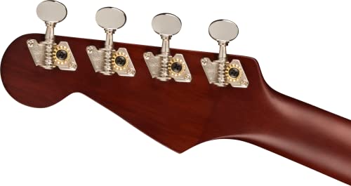 Fender Avalon Ténor Ukulélé à doigt Noyer 2 couleurs Sunburst - Les Beatles, Paul McCartney, John Lennon, RIngo Starr, George Harrison Fender Avalon Ténor Ukulélé à doigt Noyer 2 couleurs Sunburst – Image 7