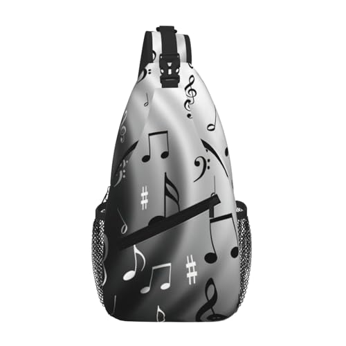 Sac décontracté pour homme imprimé notes de musique idéal pour vos sorties