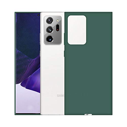 Image of Case Creation Luxurious OG Series for Samsung Galaxy Note 20 Ultra Case Cover,Anti-Dirty Slim Case Matte Cute Candy TPU Raised Bezel (Splash of Color) Back Cover for Samsung Note 20 Ultra -Lake Green