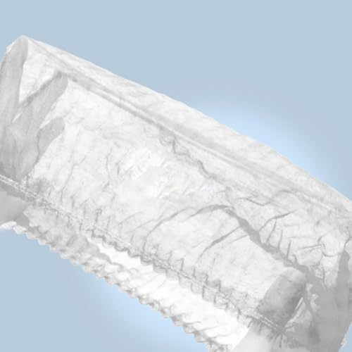 Sitbfoam 100 Stück Einweg Haarnetze Haarnetz küche Einweghauben mit elastischem Band Vlies-Kopfhauben mit Gummiband, Latexfrei, für Hygienebereiche