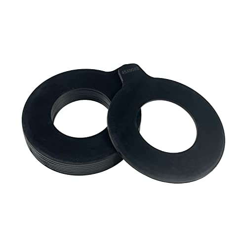 Image of 8 Pack 45MM Excavator Bucket Pin Shim Kit for Excavator and Skid Steer Fit for Cat Bobcat Kubota Komatsu, 2mm Thickness