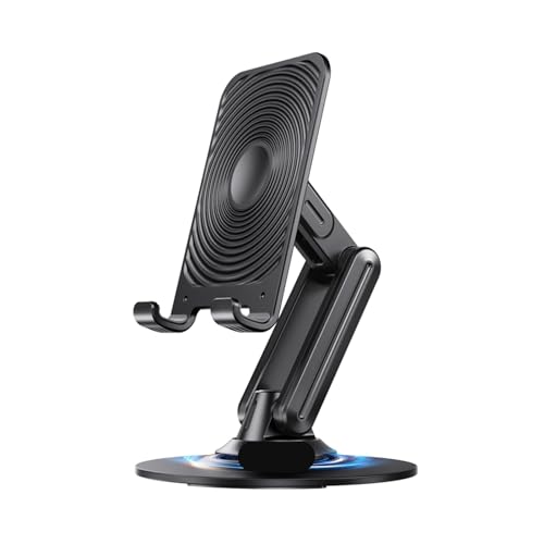 Support de téléphone bureau pliable pour appels vidéo à la maison