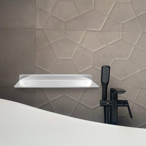 Étagère Murale Acier Inoxydable Épaissi Support Flottant Durable 40cm