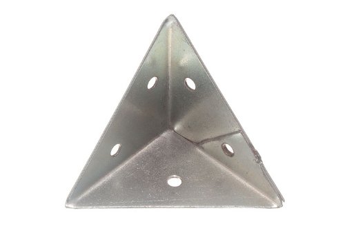 Support pyramide acier 45mm BZP anti-corrosion pour renforcer vos charpentes