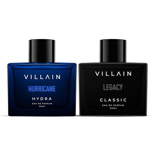 Image of Villain Bold Duo Combo Perfume Gift Set For Men, Pack of 2 Eau de Parfum - 50 ml Each