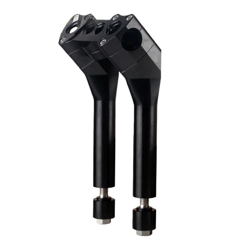 Guidon Rehausseur Moto 1 Pouce en Acier Renforcé pour Dyna Low Rider et FXDF Club Style